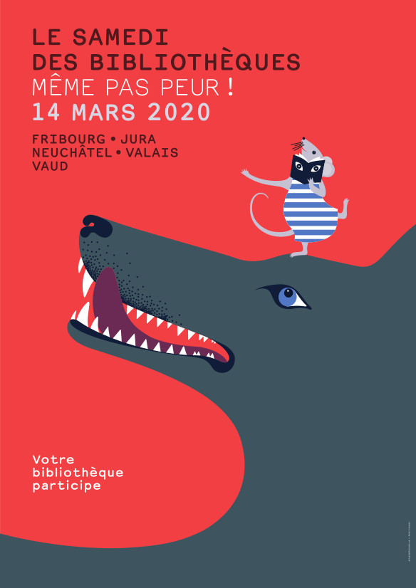BiblioValais proposera une journée placée sous le thème "Même pas peur"
